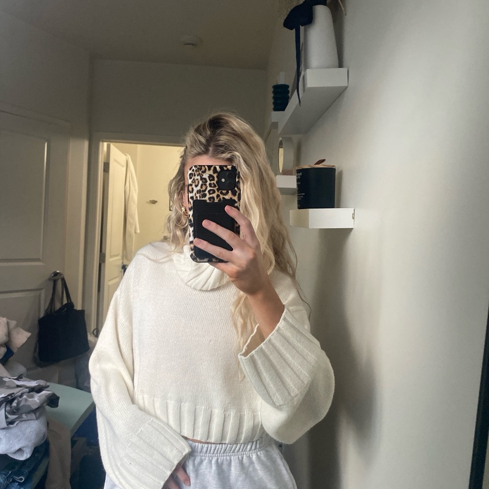 Elegant White Sweater
